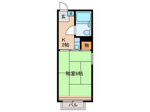 サンハイツの物件間取画像